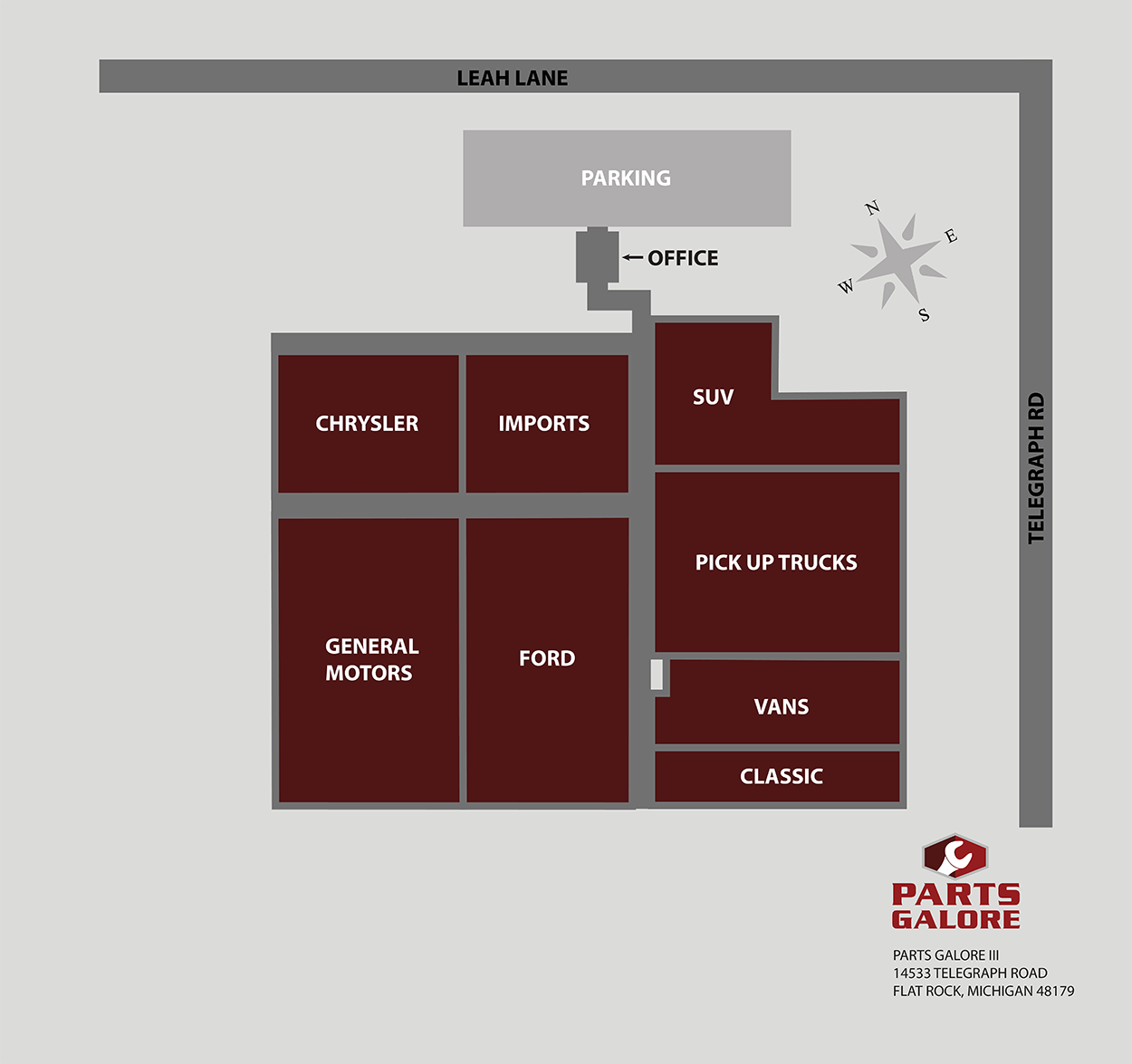 Locations View Lot Map